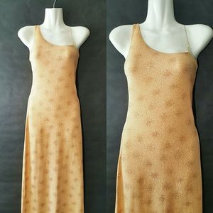 Long Evening Glitter Dress